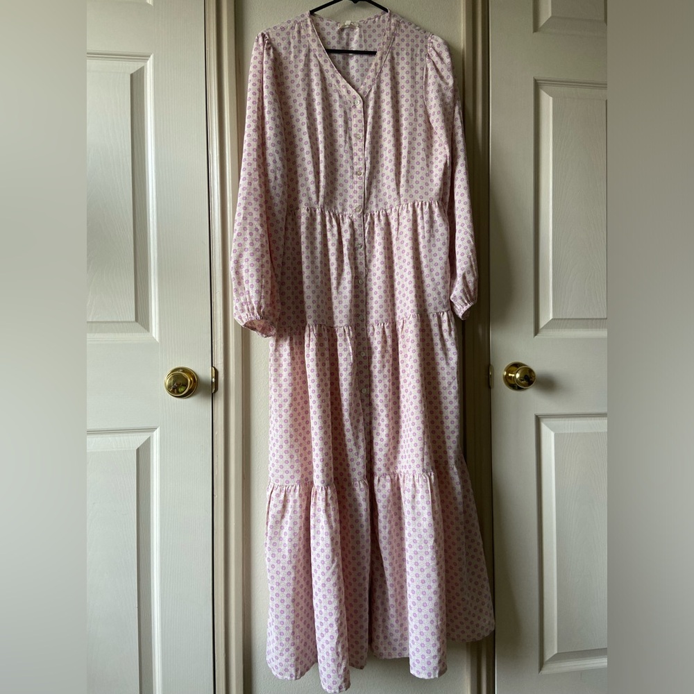 ROOLEE floral tiered dress